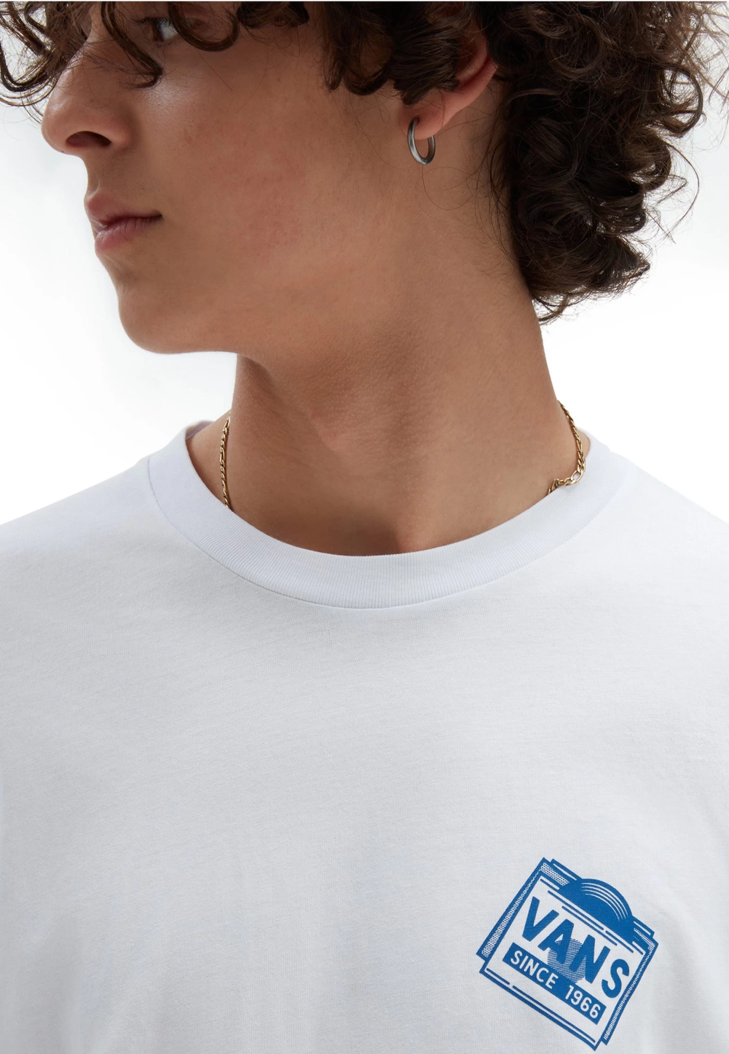 Vans Record Label Ss- T-Shirt Print - White - Image 3