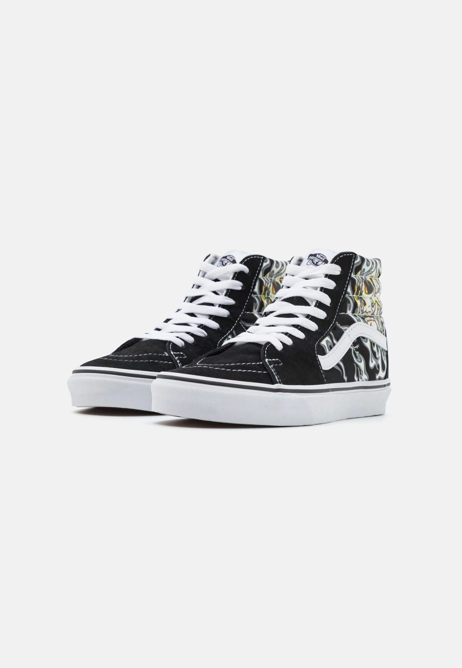 Vans Sk-Hi - Sneakers Hoog - Black/True White - Image 2