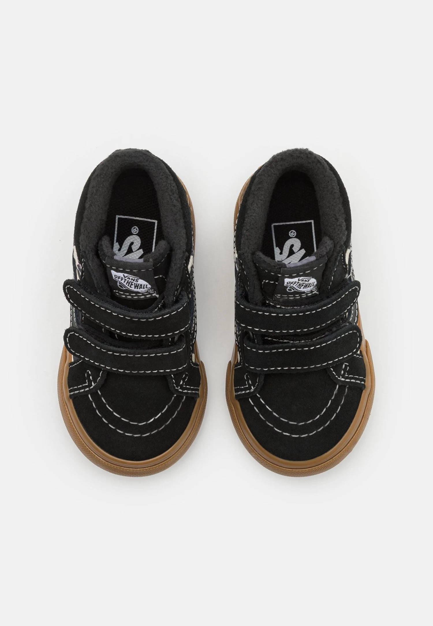 Vans Td Sk8 Mid Reissue Unisex - Sneakers Hoog - Checkerboard Black/Marshmallow - Image 4