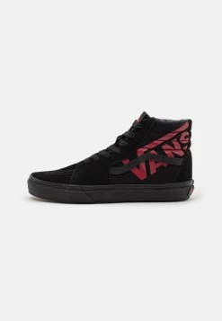 Vans Sk8-Hi Unisex - Sneakers Hoog - Black/Red
