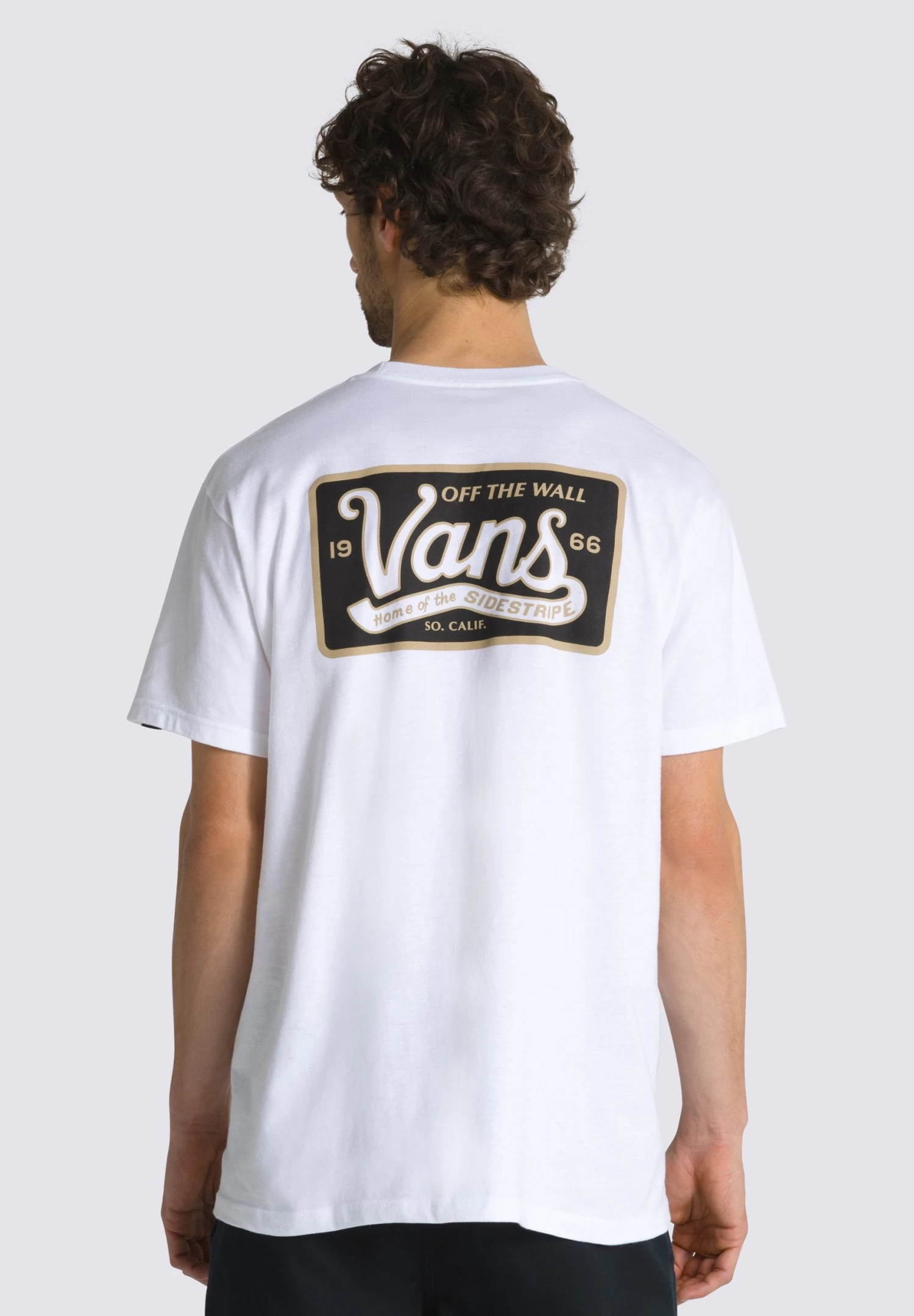Vans Home Of The Sidestripe Ss - T-Shirt Print - White - Image 2
