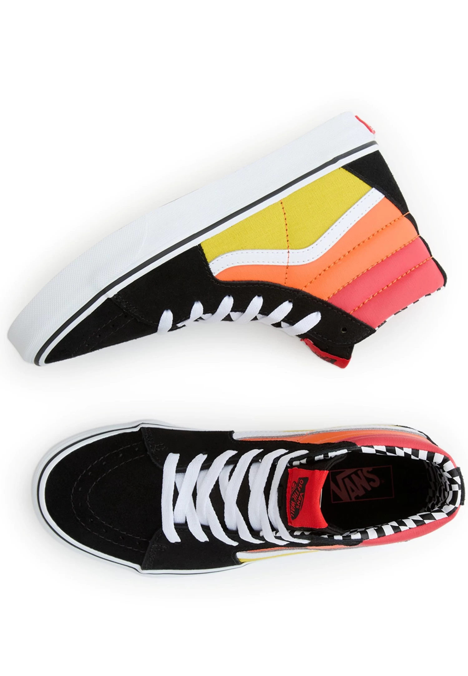 Vans Jn Sk8-Hi - Sneakers Hoog - Black Multi - Image 3