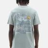 Vans Pool Side Resort Ss- T-Shirt Print - Medium Green