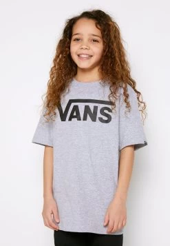 By Vans Classic Boys - T-Shirt Print - Athletic Heather/Black