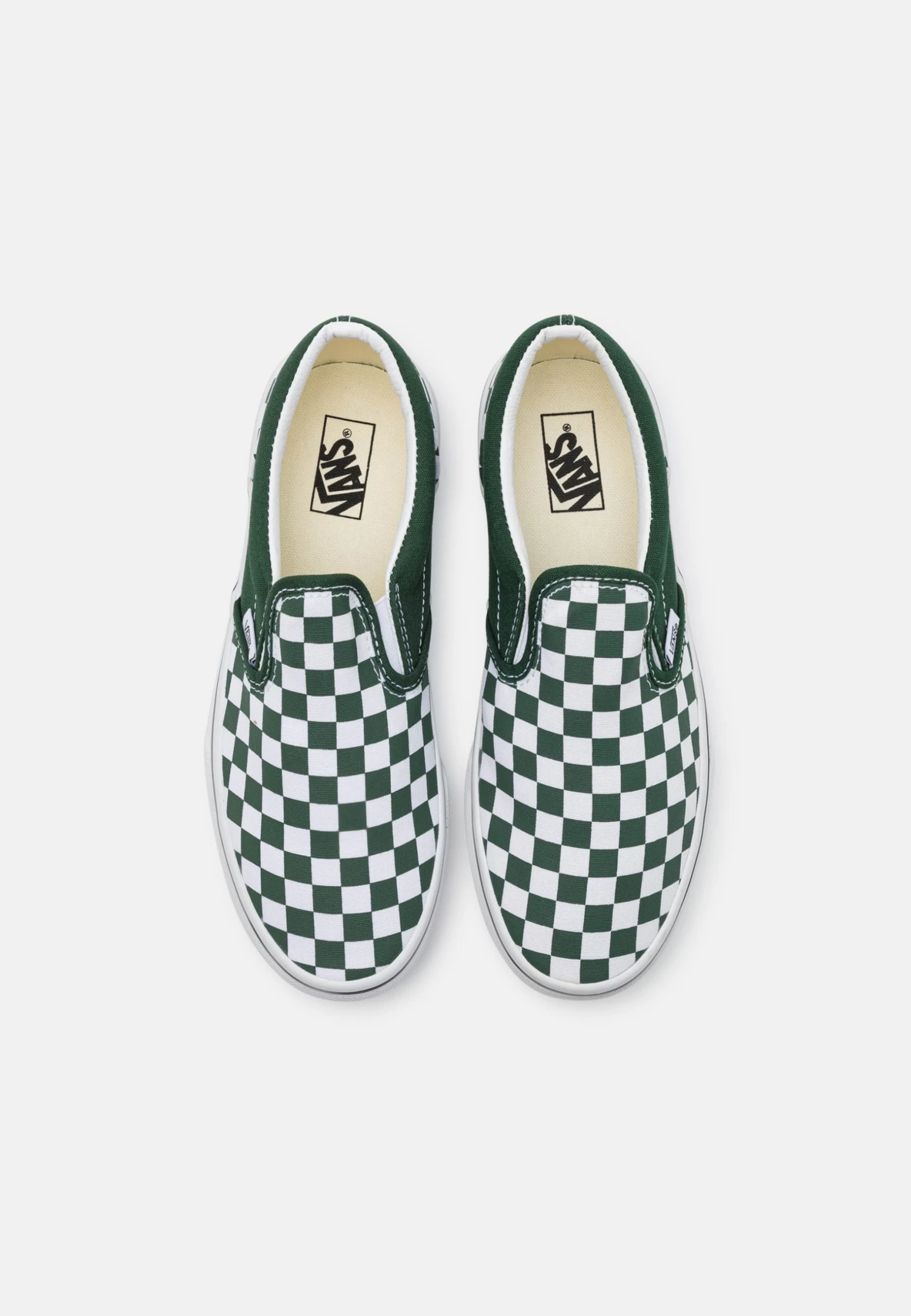 Vans Classic Slip-On Unisex - Instappers - Dark Green/White - Image 4