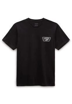 Vans Full Patch Back Ss - T-Shirt Print - Black
