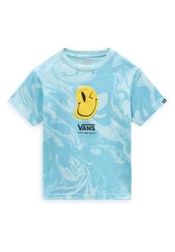 Vans Marble Ss - T-Shirt Print - Medium Blue