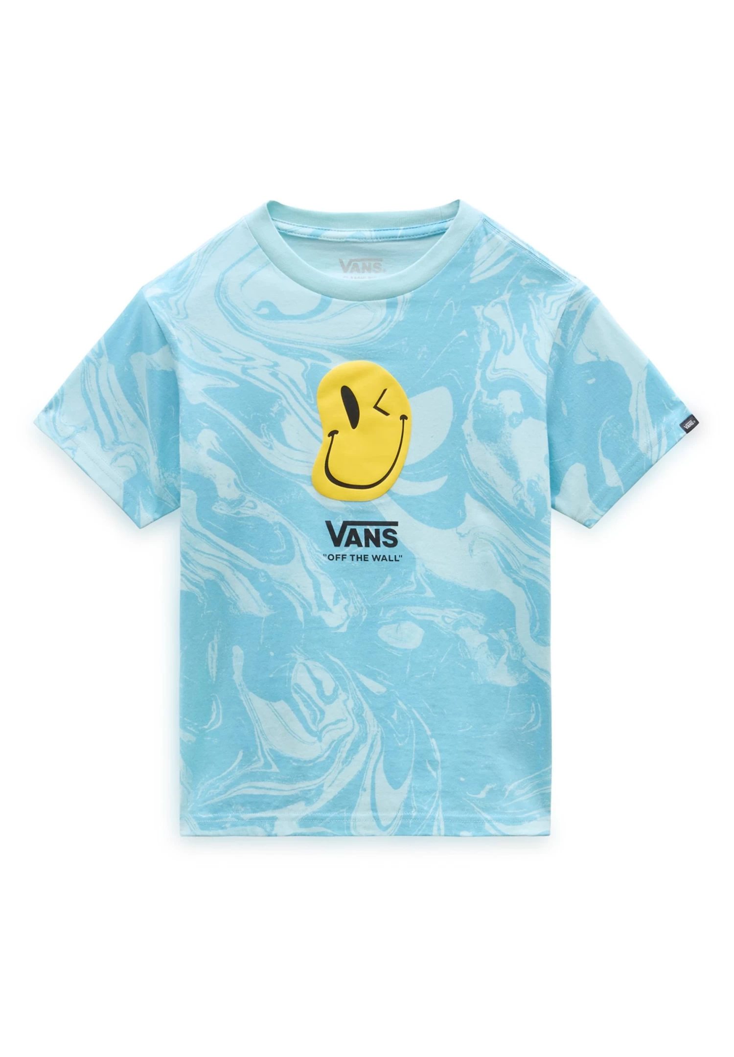 Vans Marble Ss - T-Shirt Print - Medium Blue
