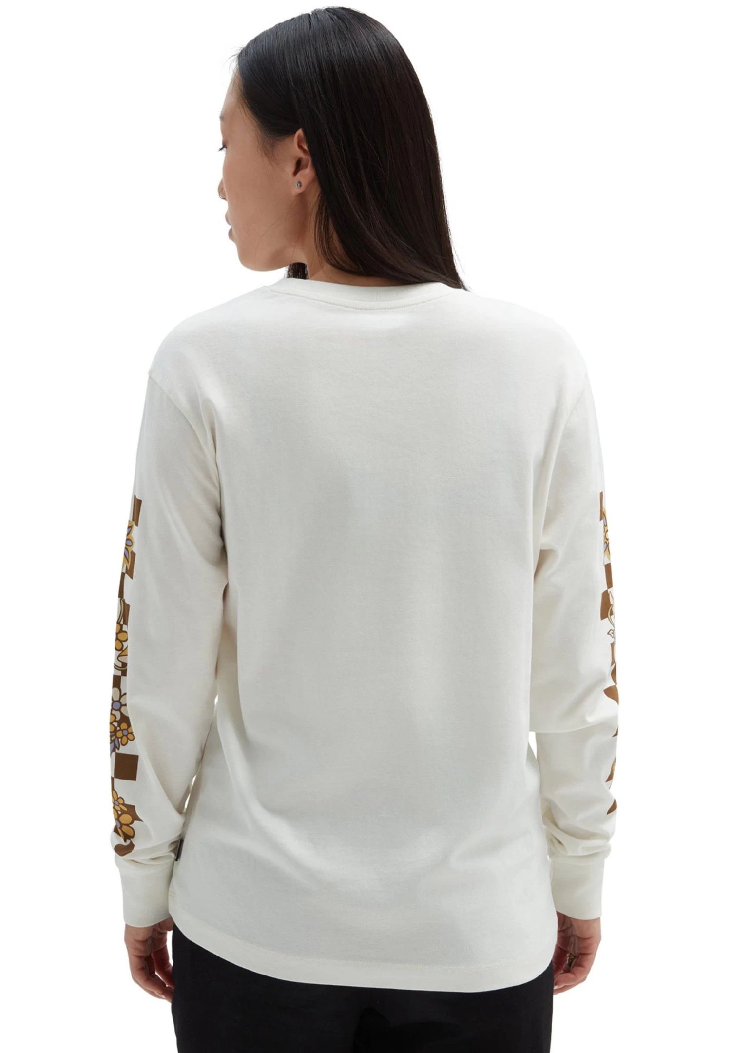 Vans Trippy Floral Ls Bff - Sweater - Marshmallow - Image 2