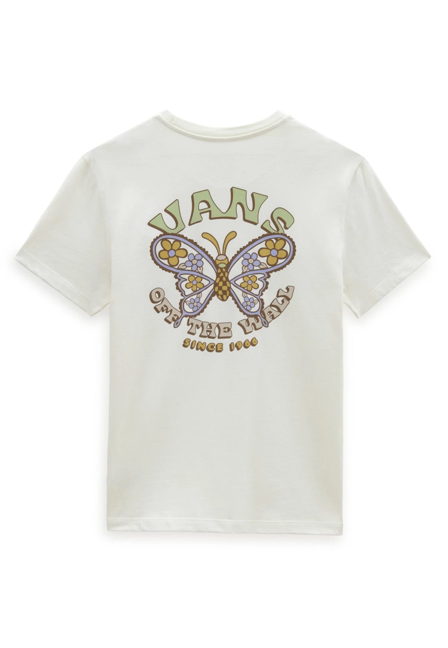 Vans Fly Bff - T-Shirt Print - Marshmallow - Image 4