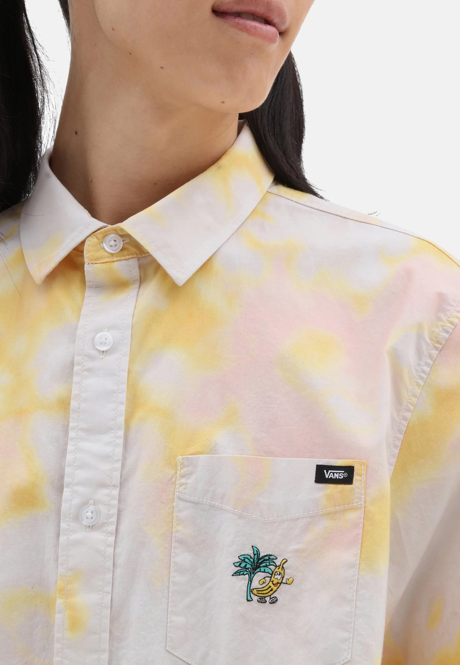 Vans Carlson Tie Dye - Overhemd - Medium Beige - Image 3