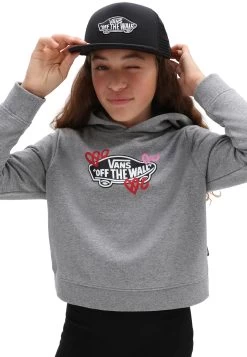 Love Vans Boxy- Hoodie - Dark Grey