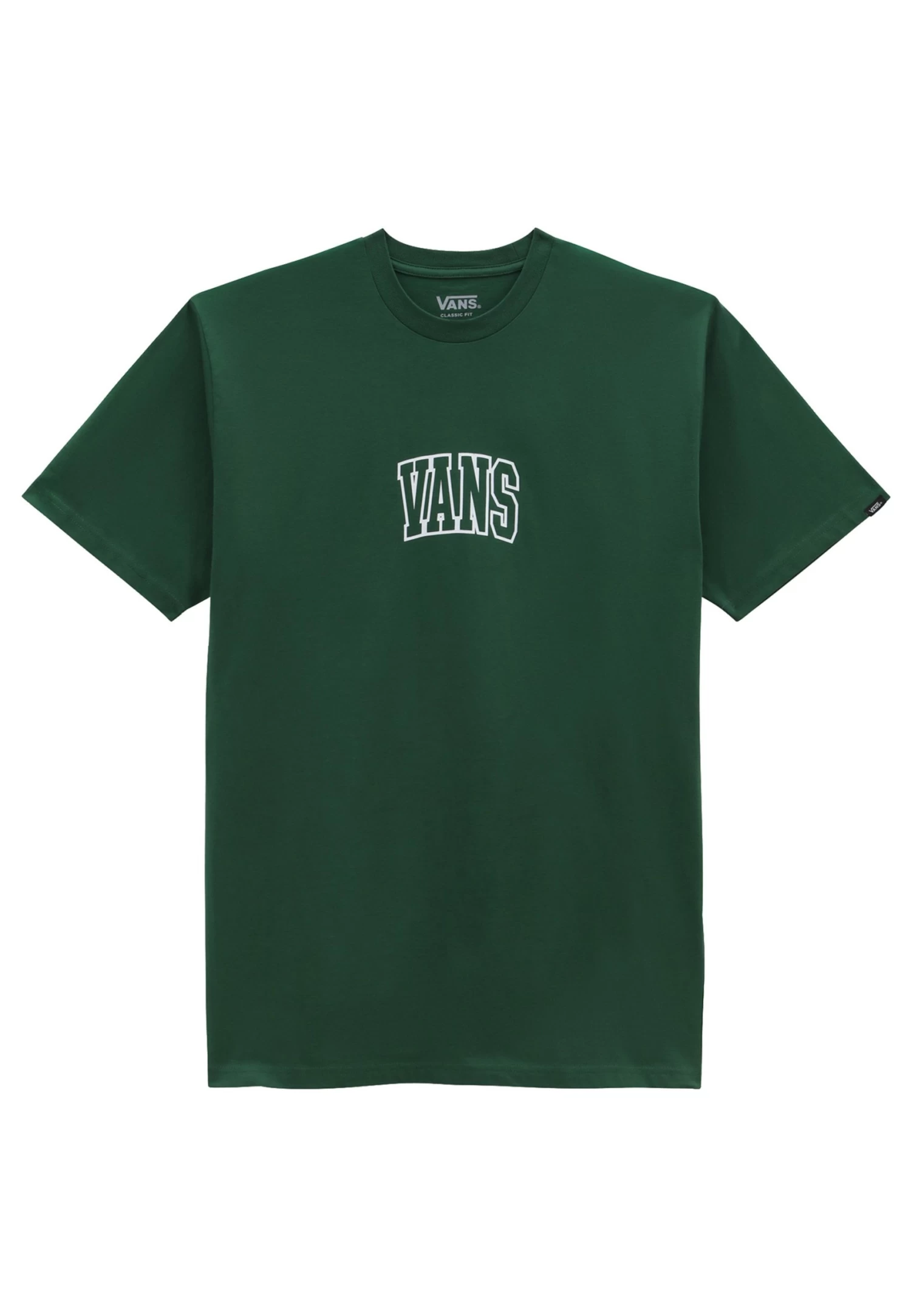 Vans Academy Crest Ss - T-Shirt Print - Dark Green - Image 2