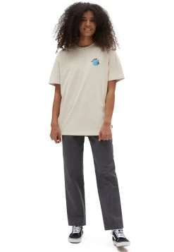 Vans Rose Os- T-Shirt Print - Light Beige