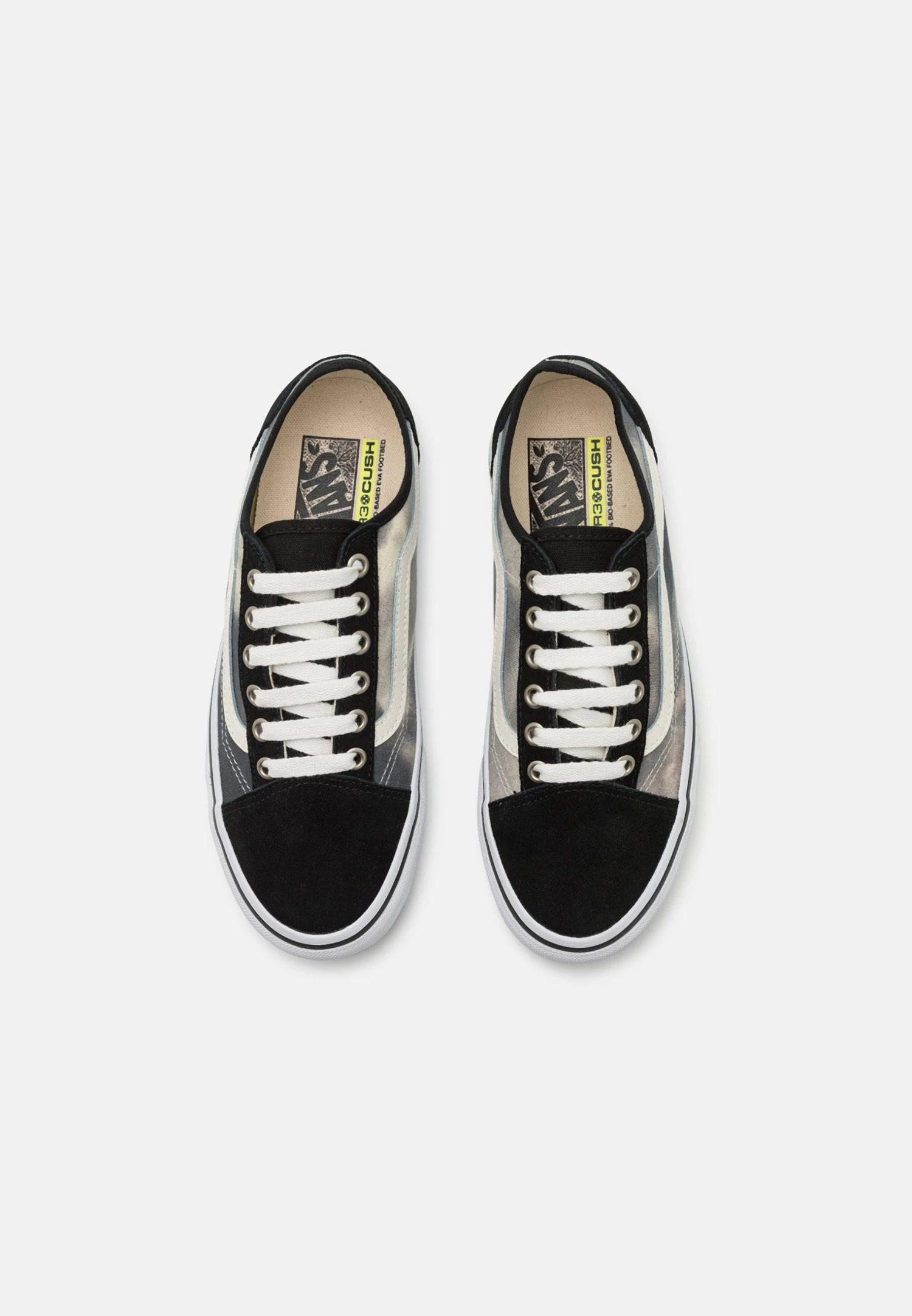 Vans Old Skool Tape Unisex - Sneakers Laag - Bleach Wash Black - Image 6