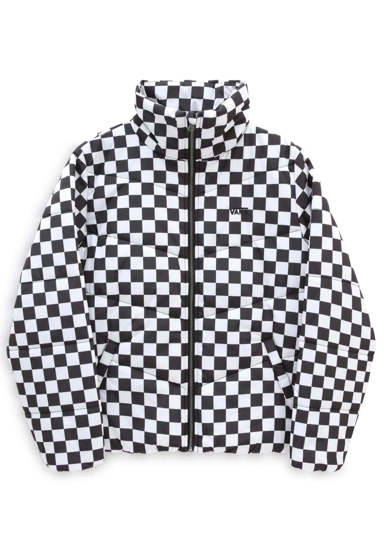 Vans Foundry Print Puff Mte - Jas - Black - Image 4