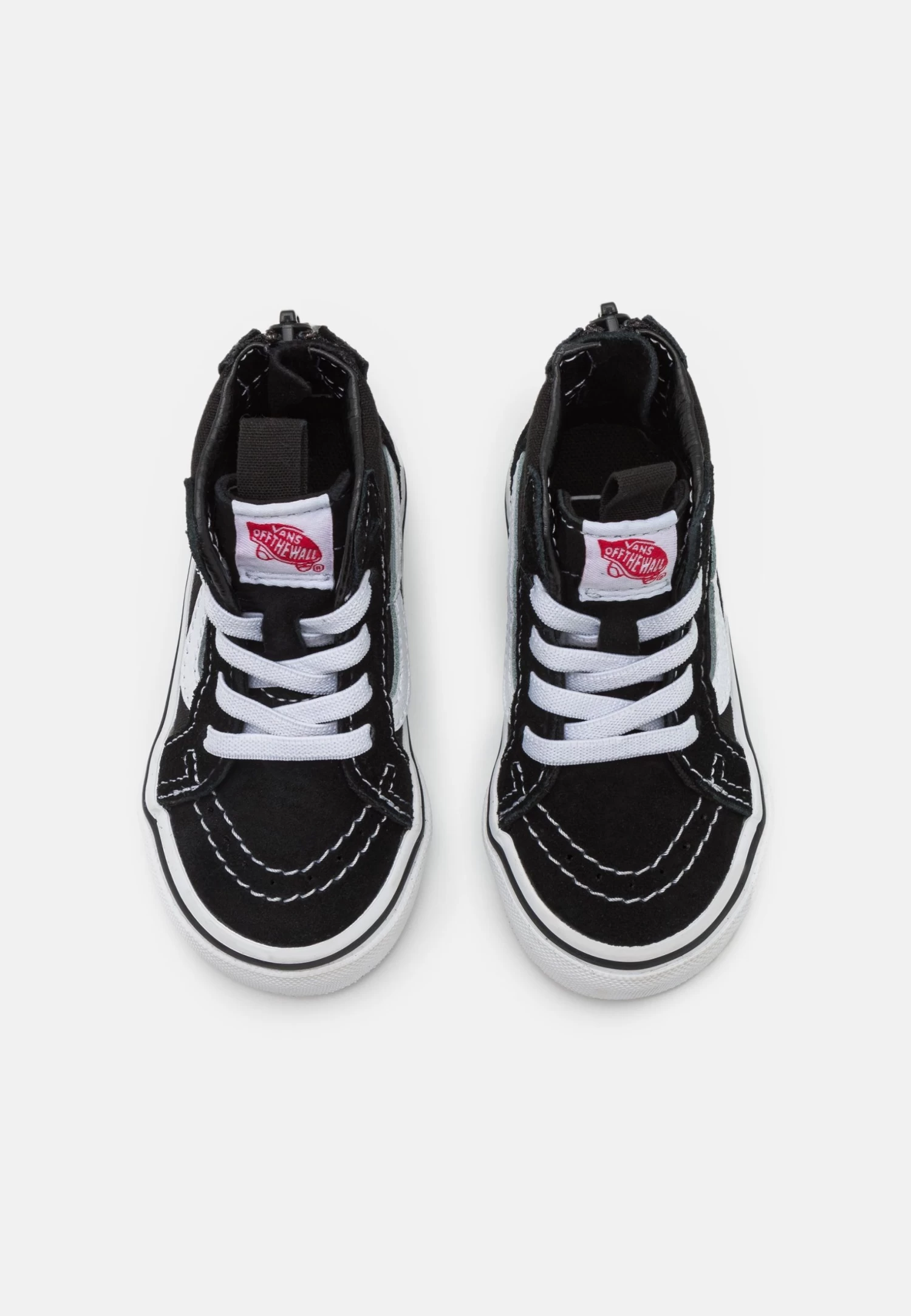 Vans Sk8 Hi Zip Unisex - Sneakers Hoog - Black/White - Image 4