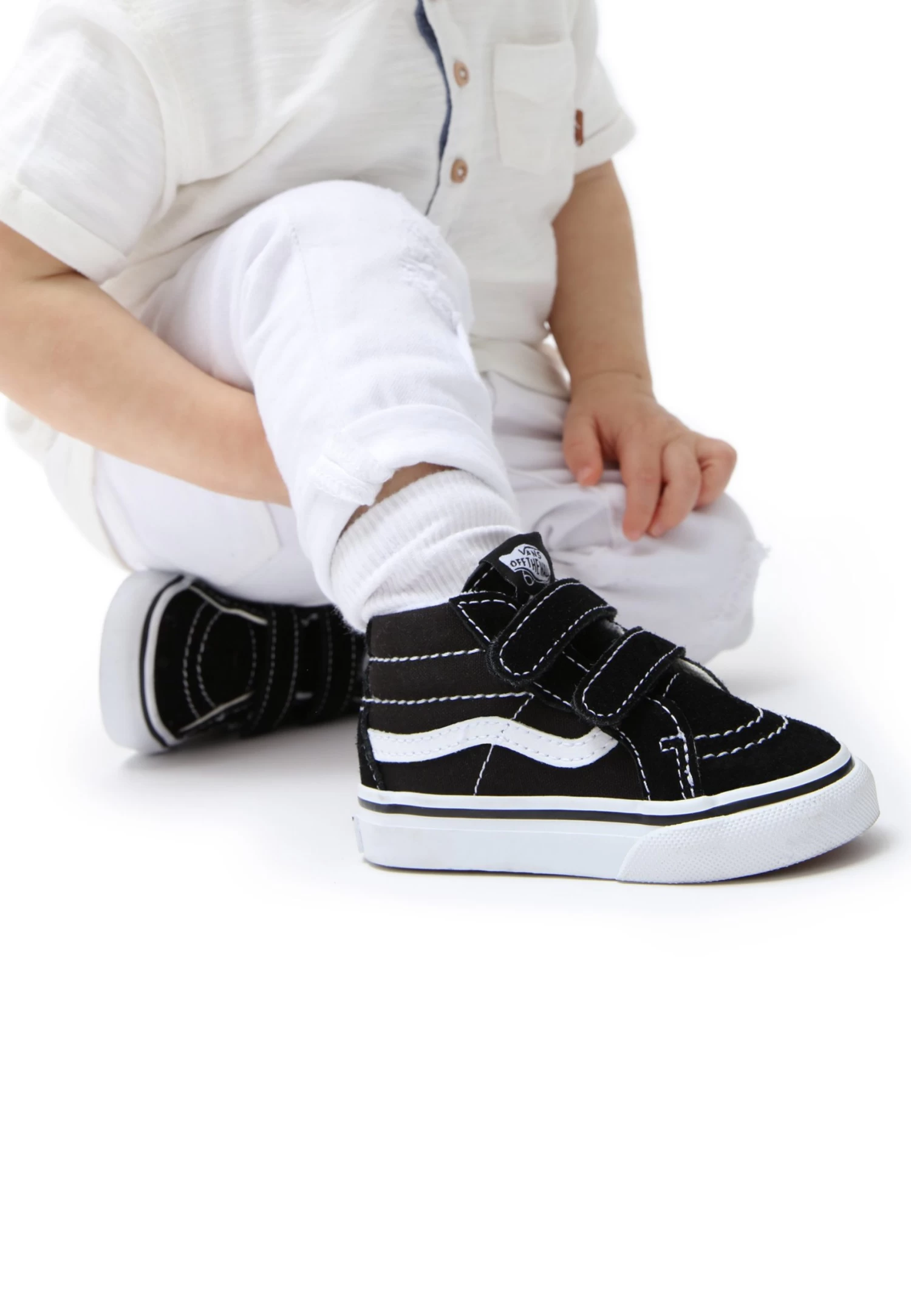 Vans Mid Reissue V - Babyschoenen - Black True White