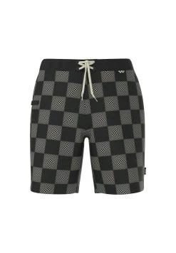 Vans The Daily Vintage Check - Zwemshorts - Black