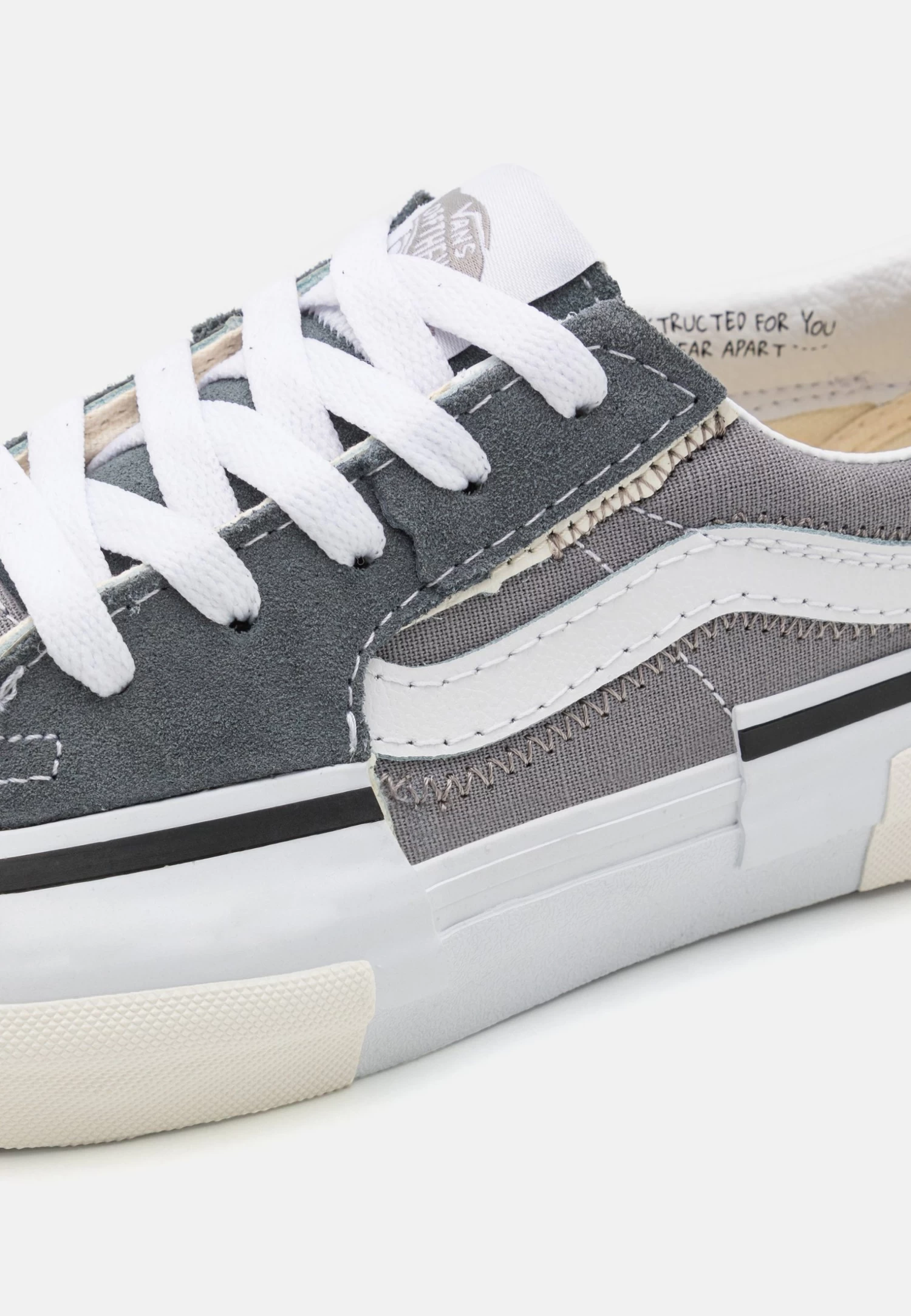 Vans Sk8-Low Reconstruct Unisex - Sneakers Laag - Grey - Image 6