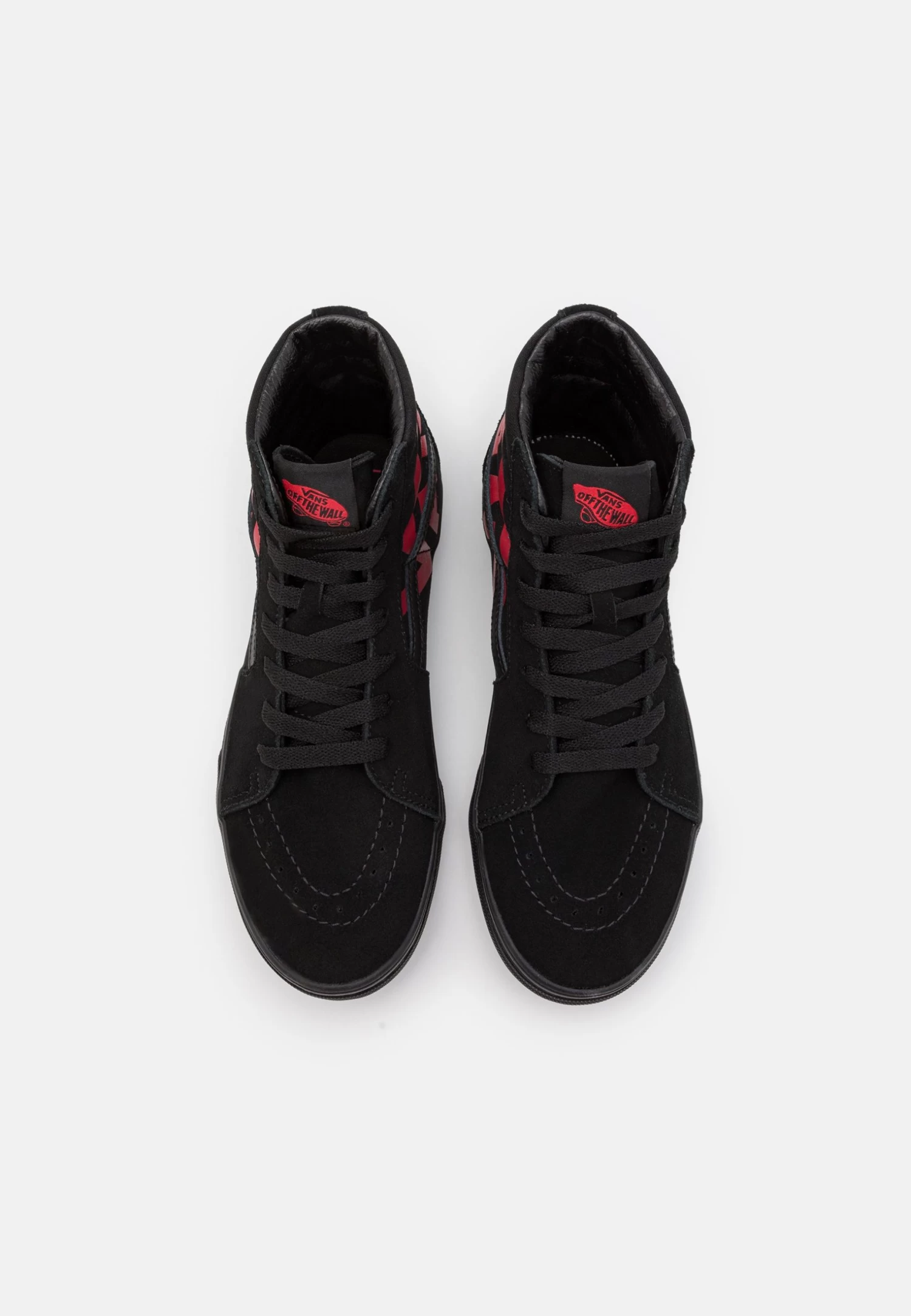 Vans Sk8-Hi Unisex - Sneakers Hoog - Black/Red - Image 4