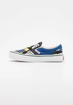 Vans Classic Slip-On Unisex - Instappers - Black/Multi-Coloured