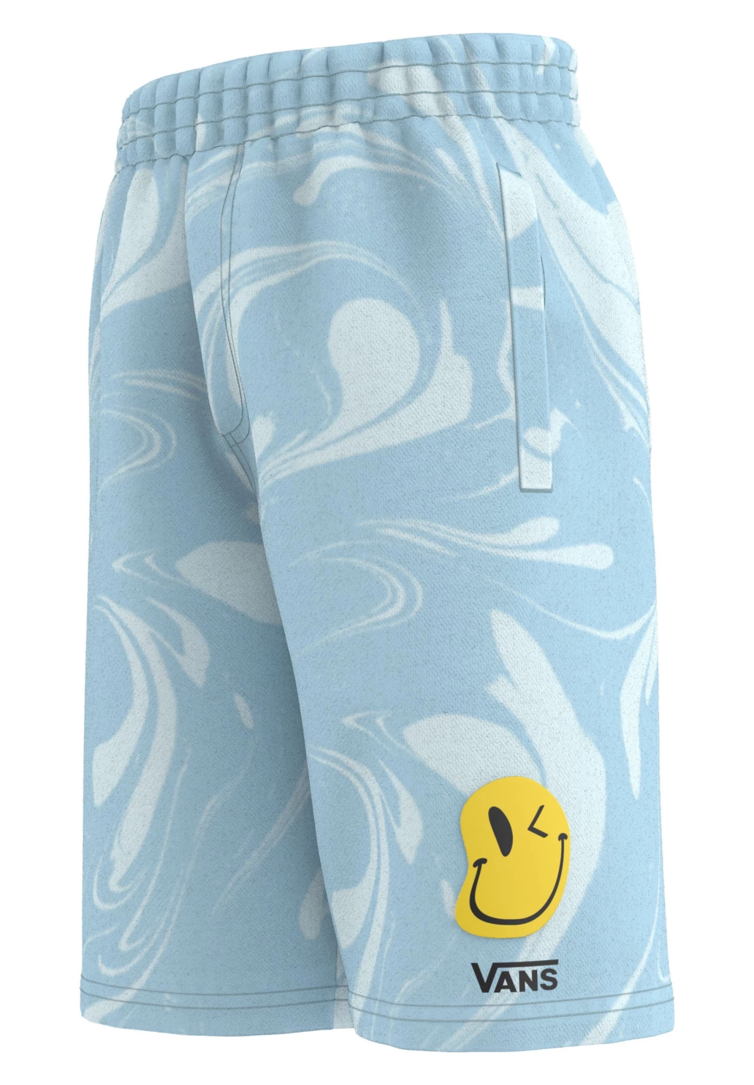 Vans Marble Fleece - Shorts - Medium Blue - Image 3