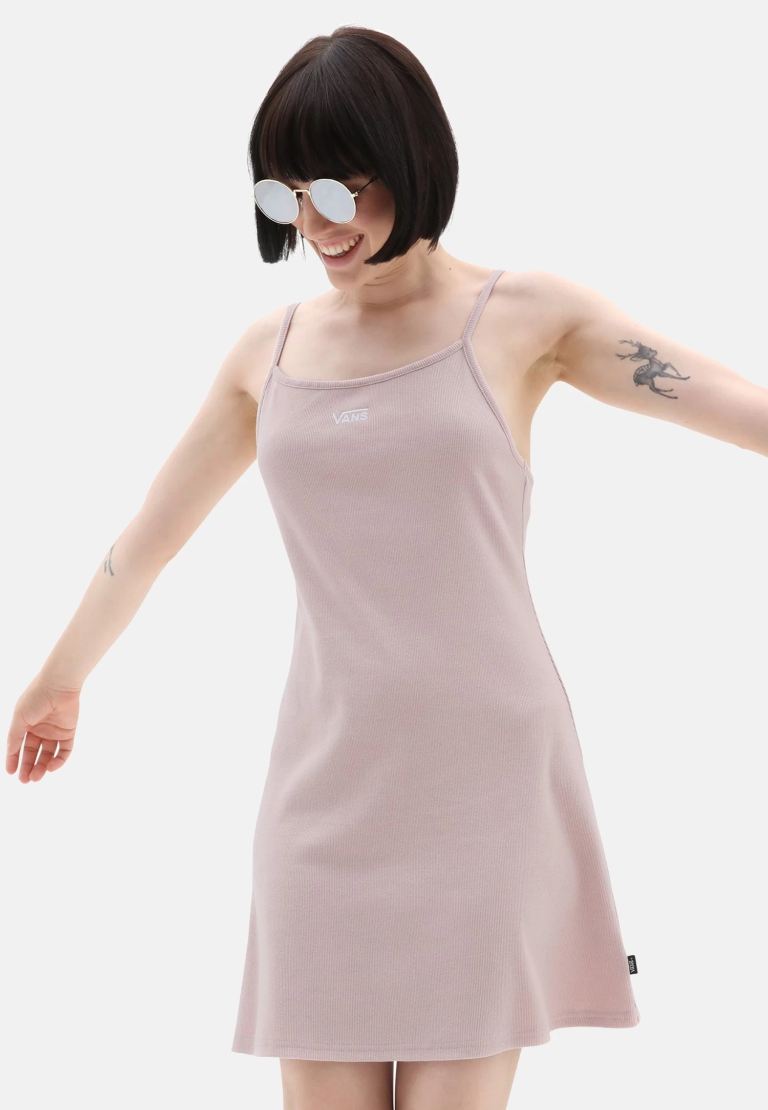 Vans Jessie - Gebreide Jurk - Medium Pink