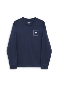 Vans By Print Box- Longsleeve - Medium Blue