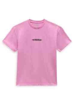 Vans PlantSoul Os Ss Mlx - T-Shirt Print - Medium Pink