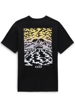 Vans Doom Volcano Ss - T-Shirt Print - Black