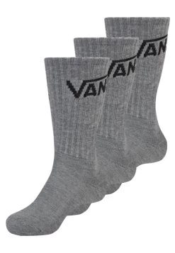 Vans Mn Classic Crew (6.5-9, 3Pk) - Sokken - Heather Grey