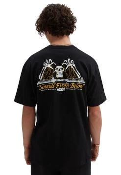 Vans Sounds From Below Ss- T-Shirt Print - Black