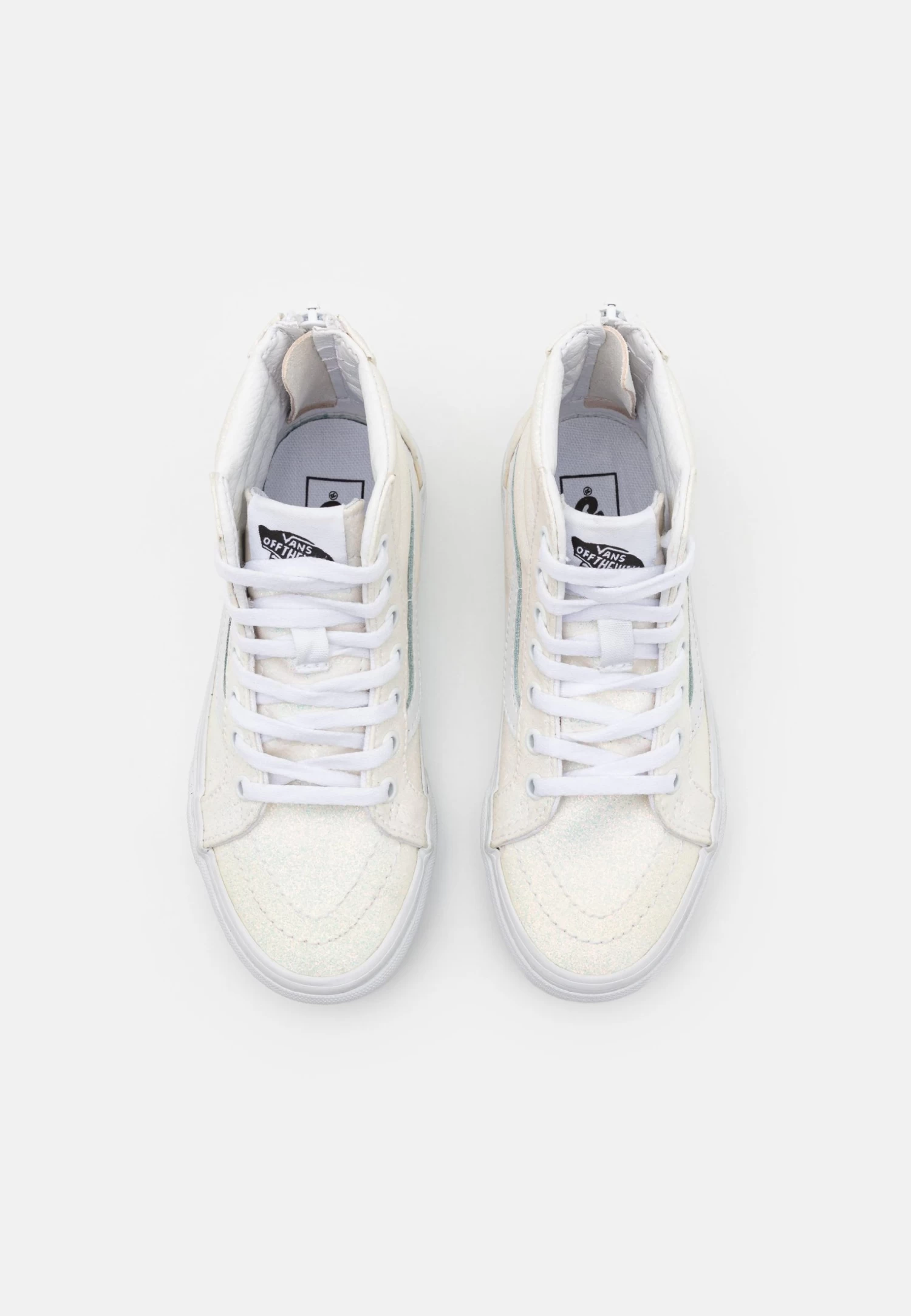 Vans Sk8-Hi Zip Unisex - Sneakers Hoog - Glitter White - Image 4