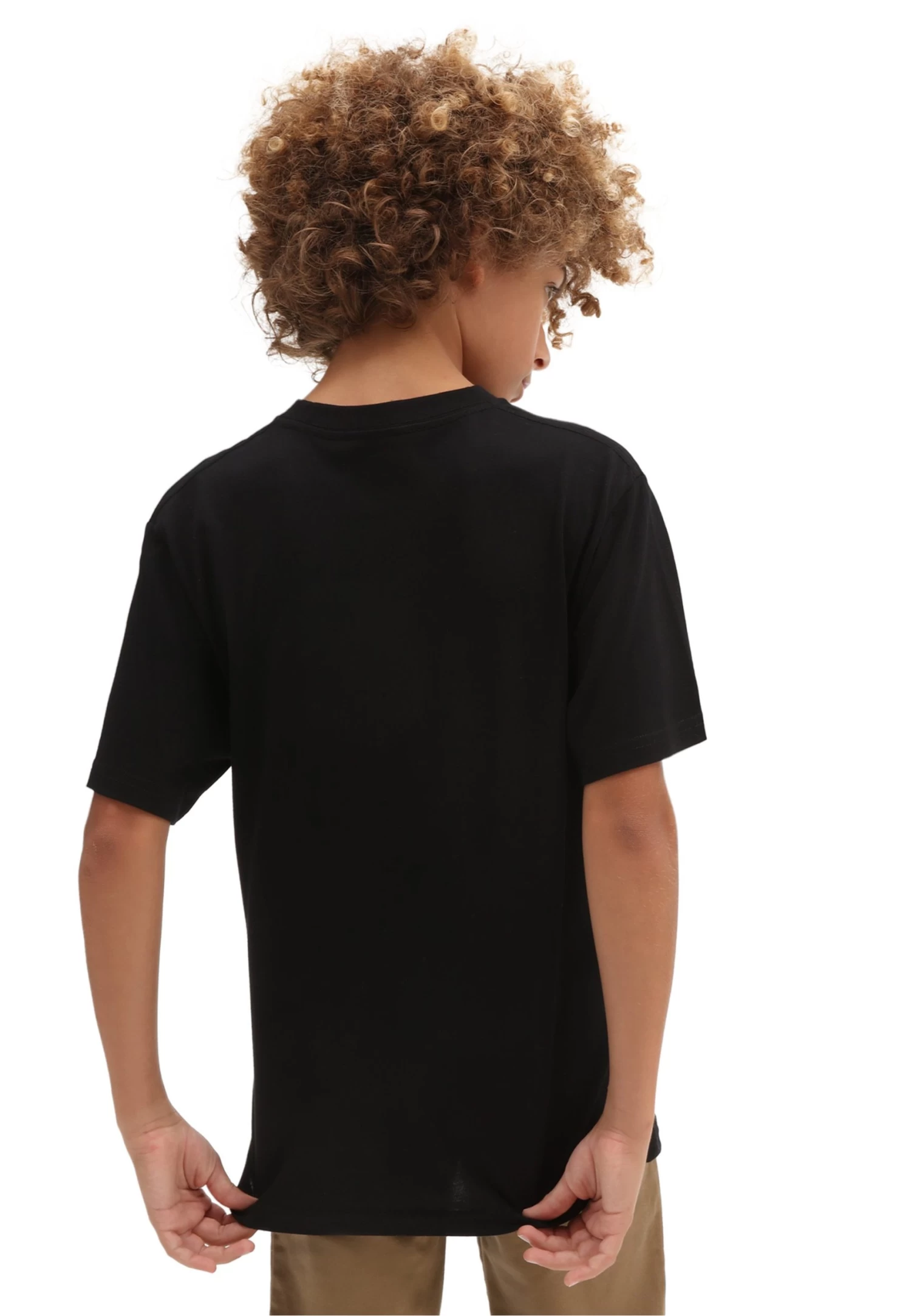 Vans Reflective Checkerboard Flame Ss - T-Shirt Print - Black - Image 2