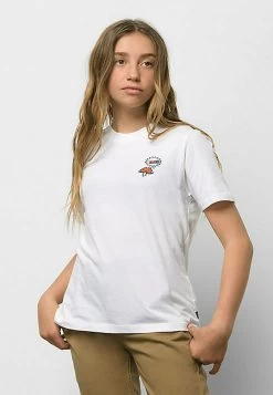 Vans Lets Grow Bff - T-Shirt Print - White