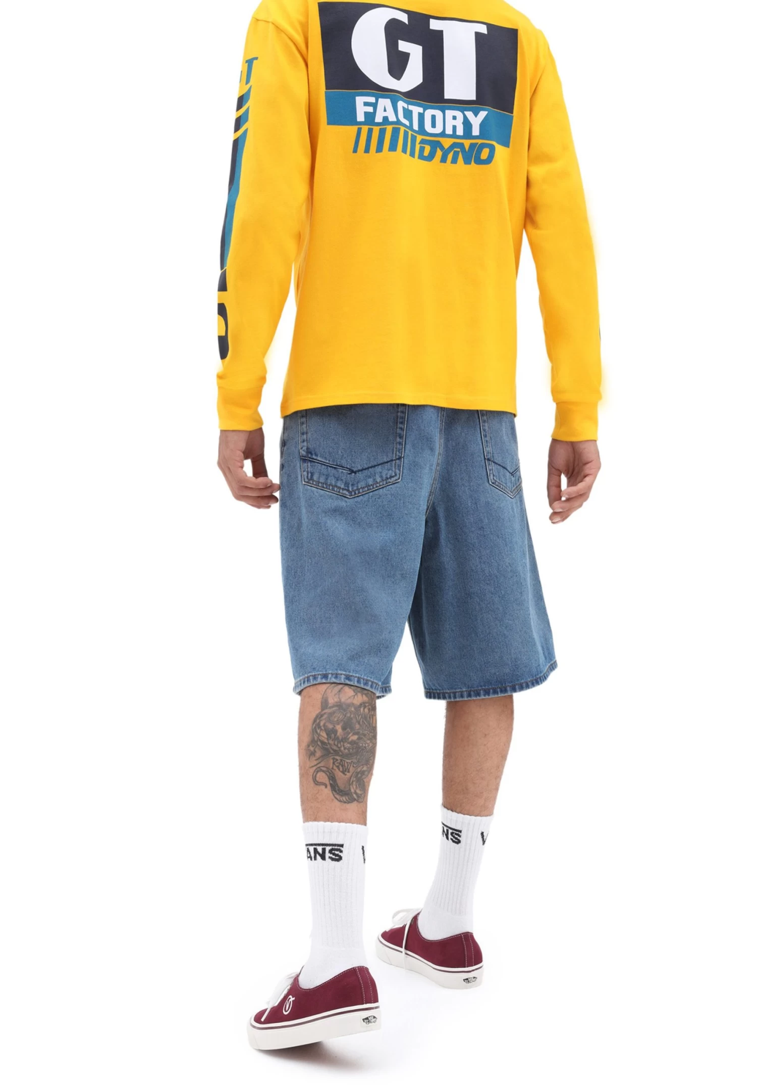 Vans Covina - Jeansshort - Blue Denim - Image 2