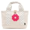 Vans Mended Check Mini Tote - Handtas - Marshmallow