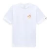 Vans Classic Mini Dual Palm Ii Ss - T-Shirt Print - White Harvest Pumpkin