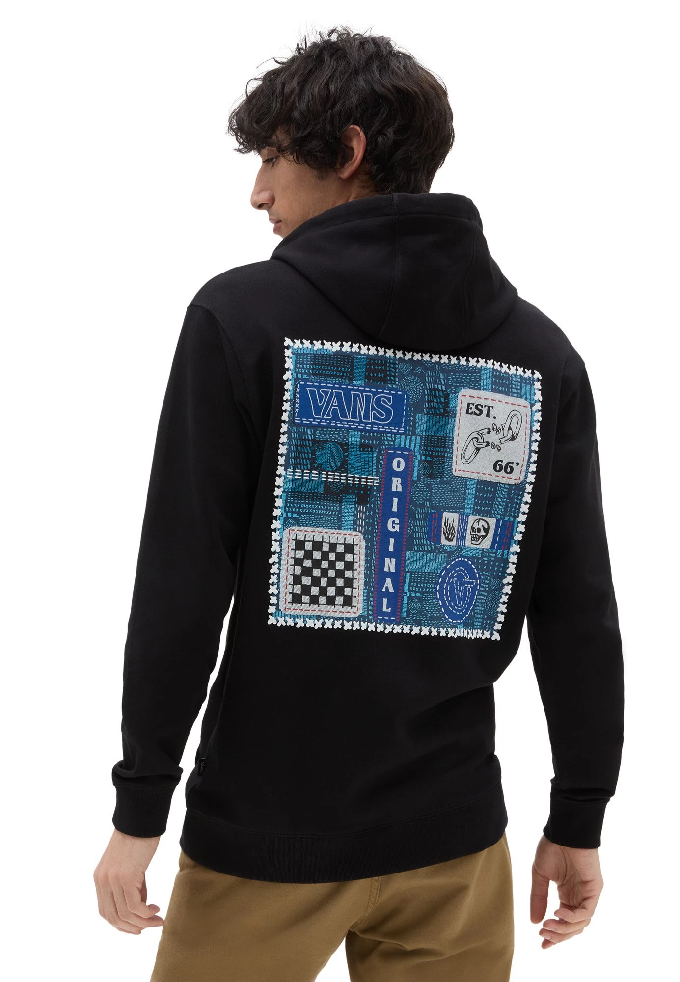 Vans Denim Patch Po - Hoodie - Black - Image 2