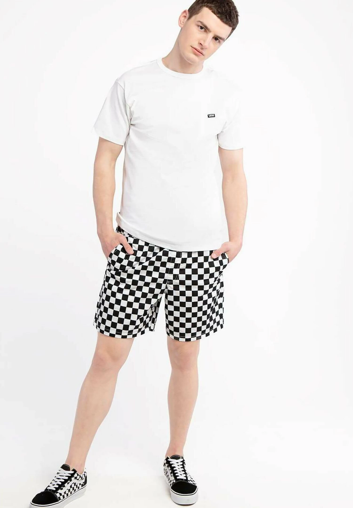 Vans Mn Range Relaxed Ela- Shorts - White - Image 2