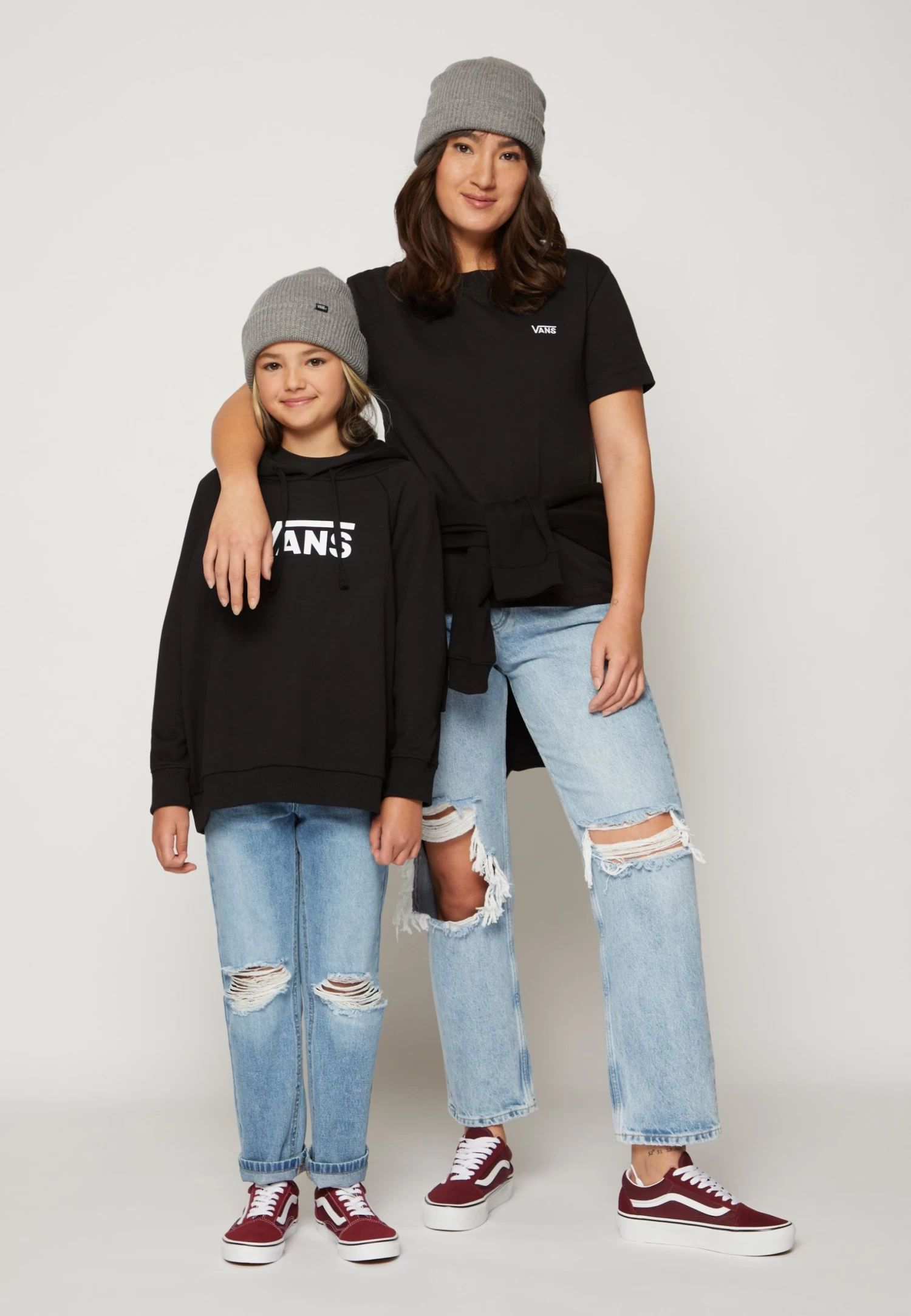 Vans Classic Po - Hoodie - Black-White - Image 4