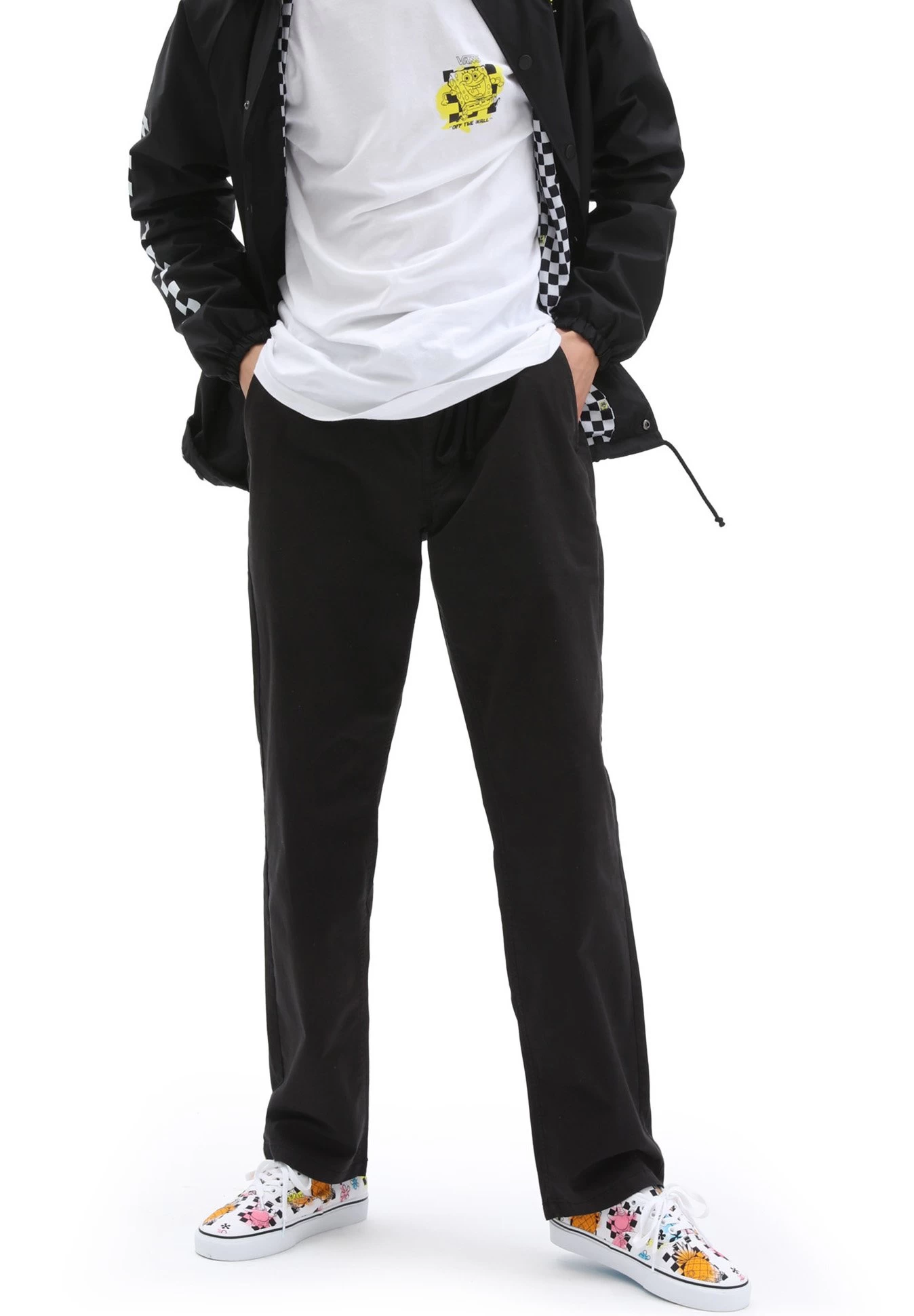 Vans Mn Range Relaxed Elastic- Broek - Black