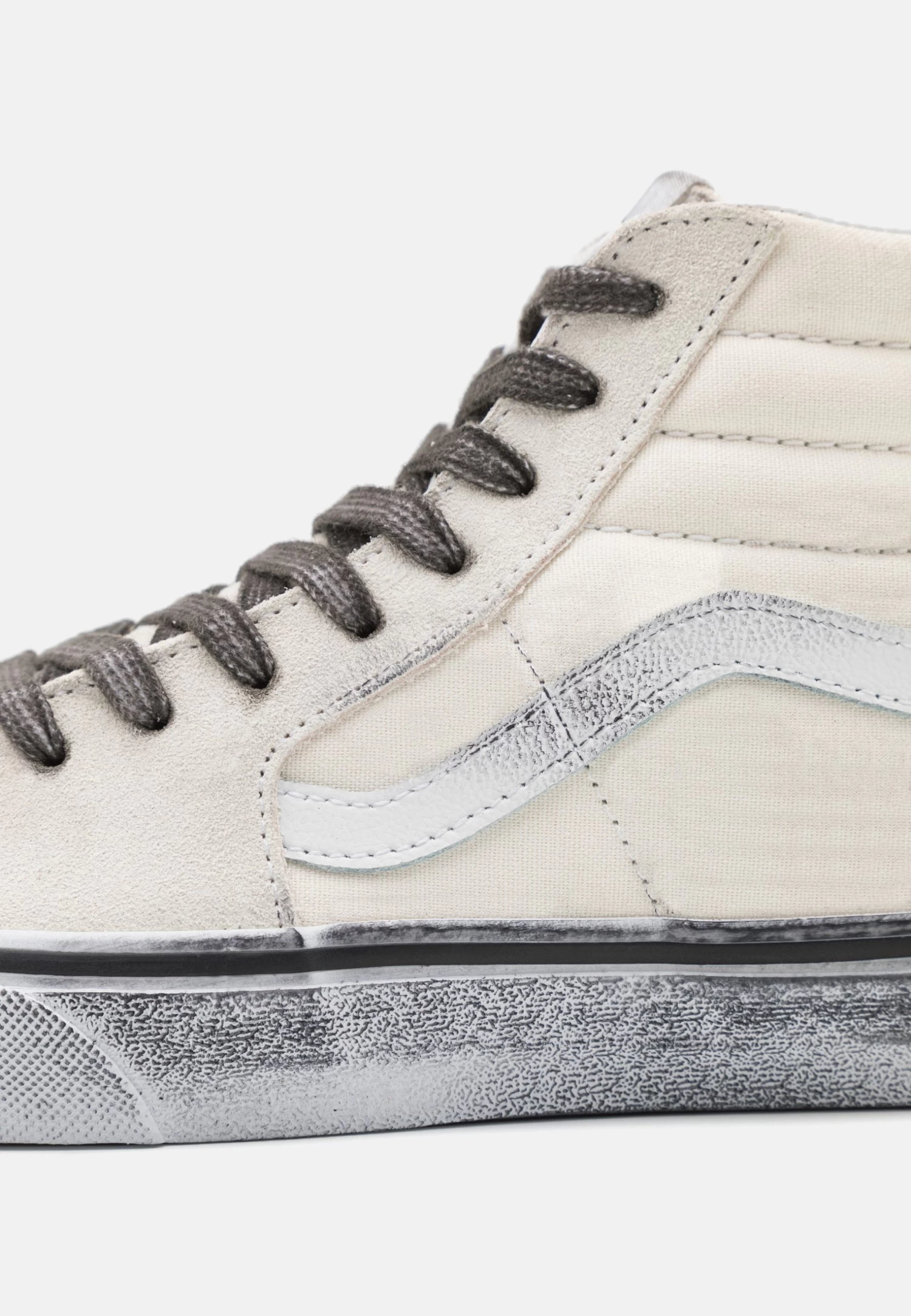 Vans Sk-Hi - Sneakers Hoog - Stressed White/White - Image 6