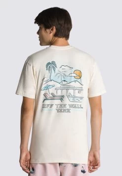 Vans Pool Side Resort Ss- T-Shirt Print - White