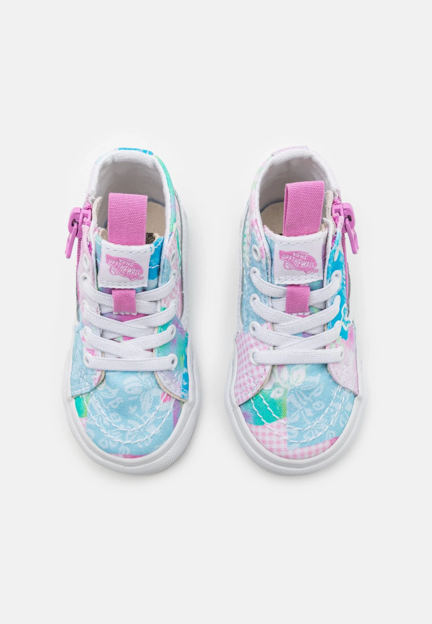 Vans Sk8-Hi Side Zip Tapered - Sneakers Hoog - Sunny Day Multi-Coloured/True White - Image 4