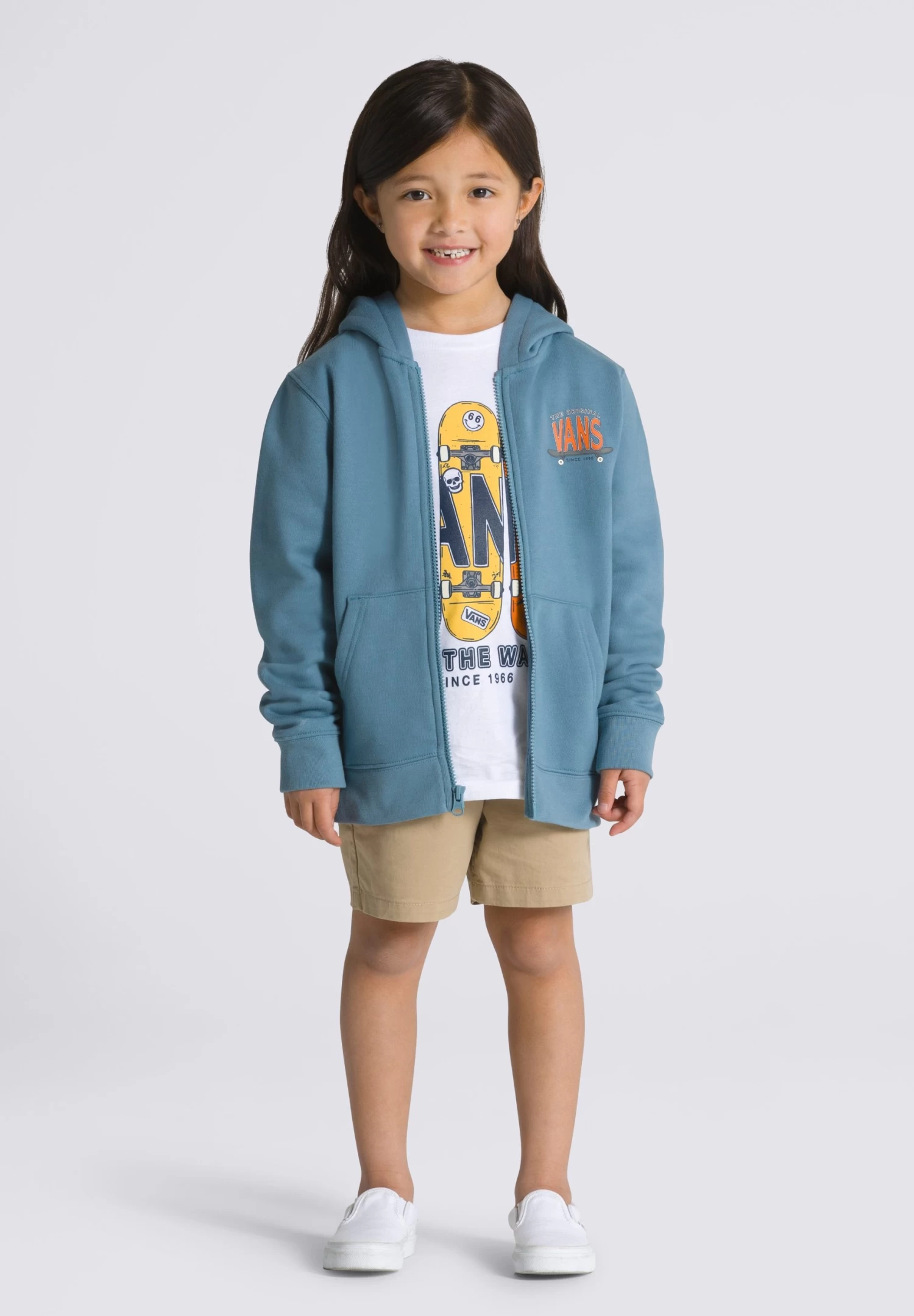 Vans Boardview Fz - Sweater Met Rits - Bluestone