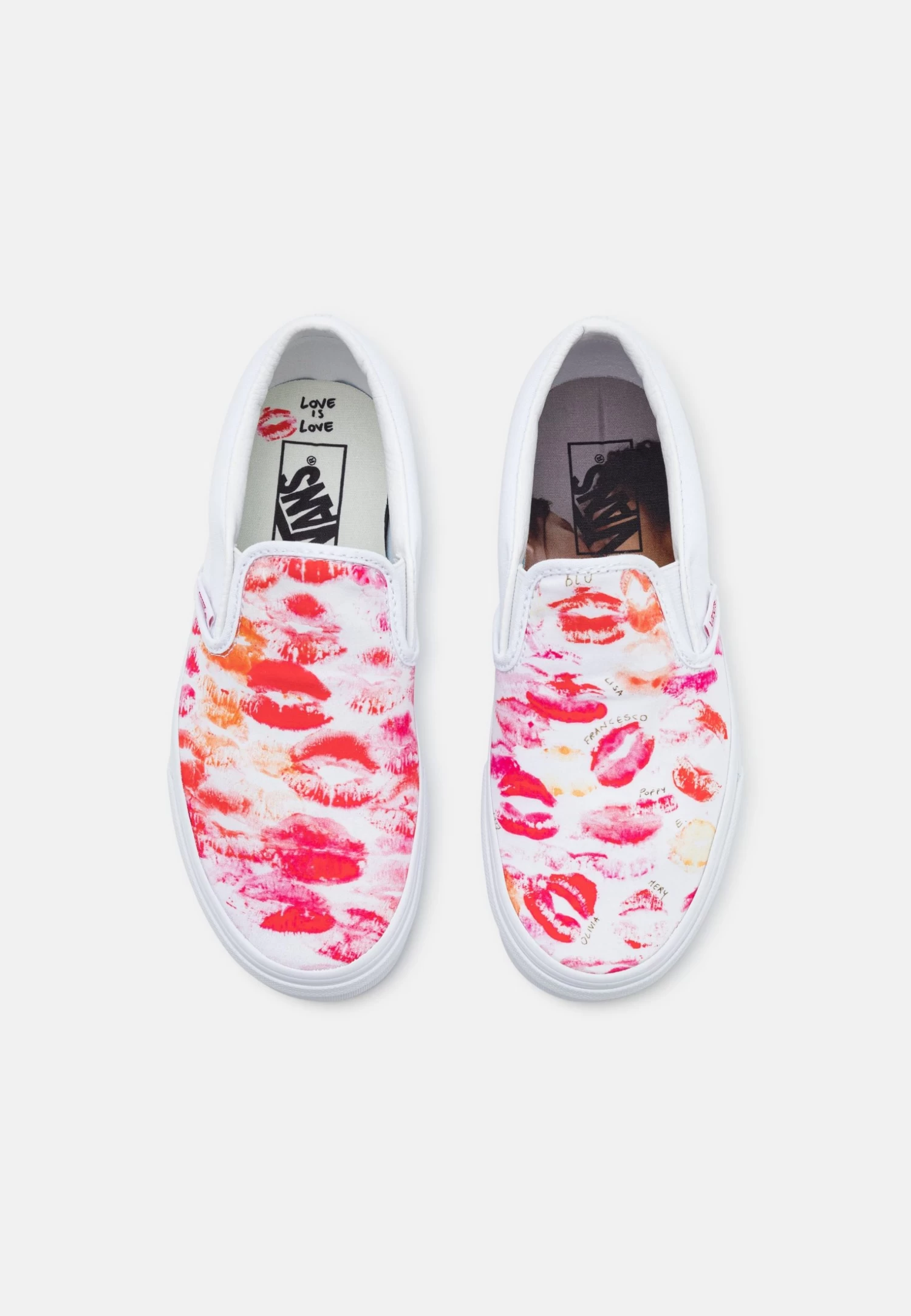 Vans Classic Slip-On Unisex - Instappers - Red/White - Image 6